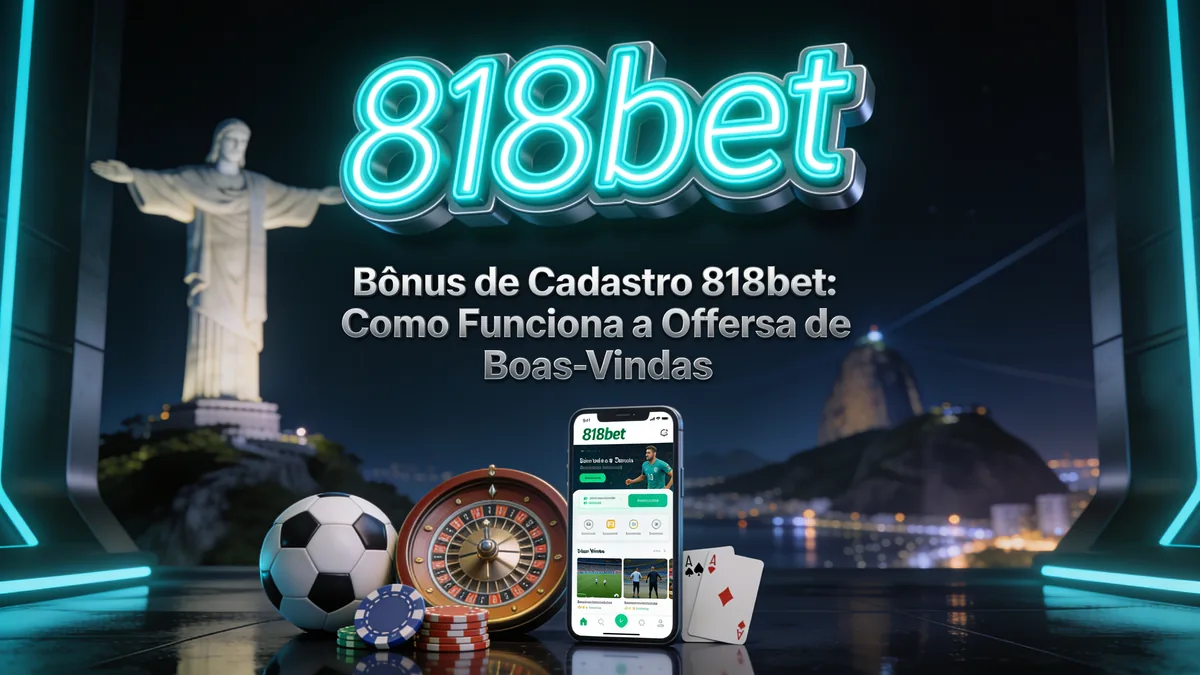 Bônus de Cadastro 818bet: Como Funciona a Oferta de Boas-Vindas — 818bet no Brasil
